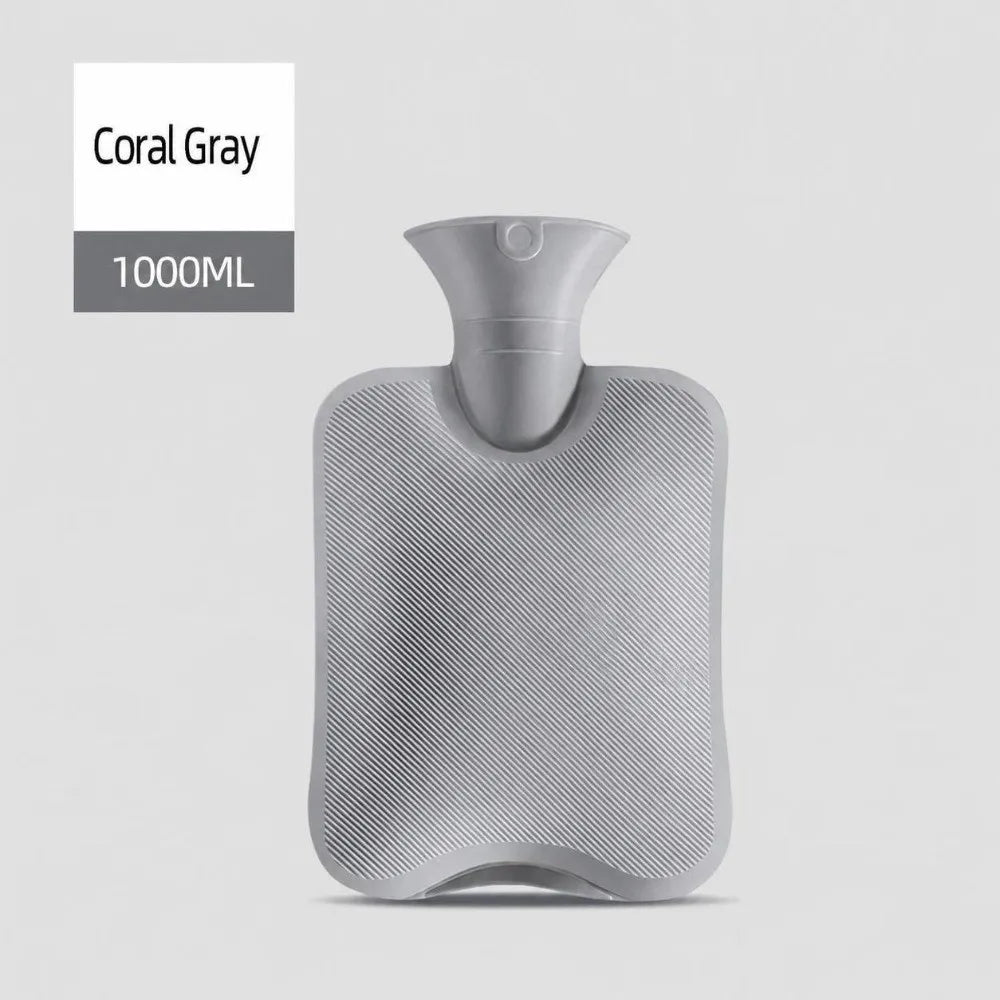 1000ml/2000ml Hot Water Bottle Explosion-Proof Warm Water Bag Leak-proof Hot Water Bag Winter