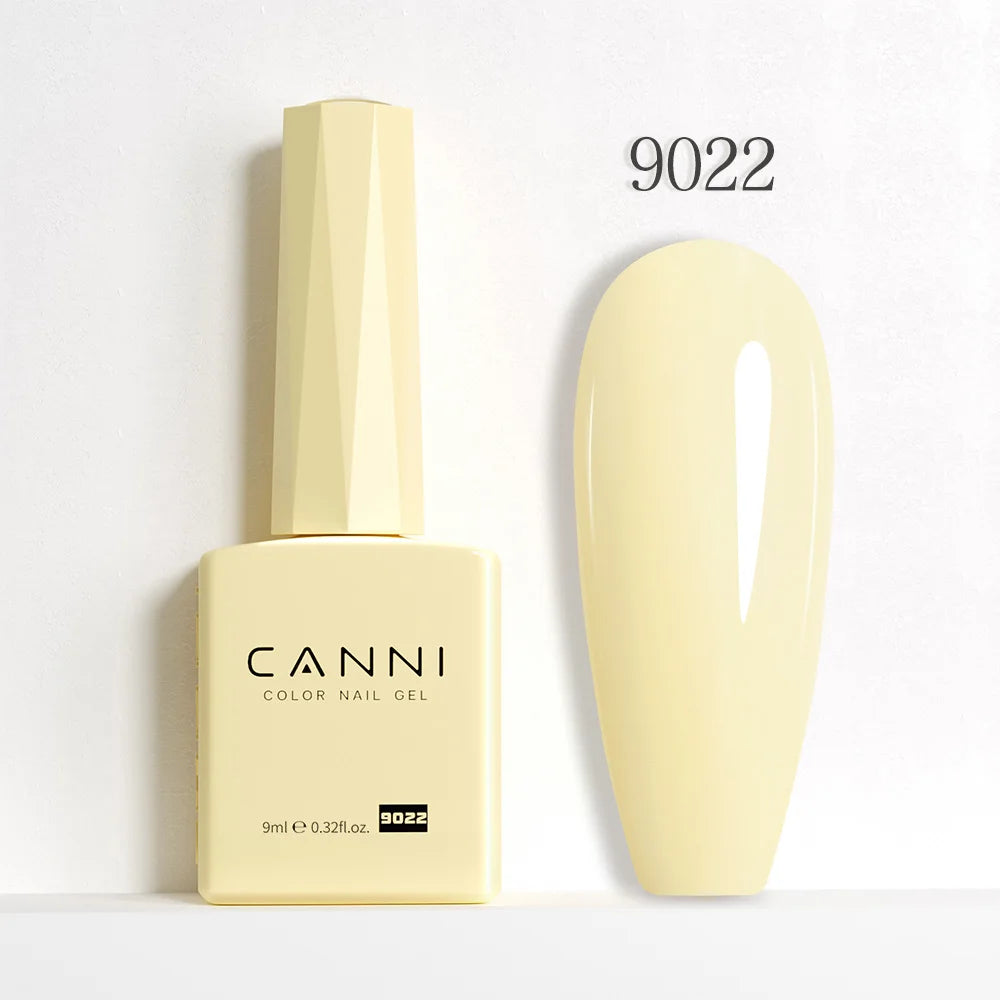 CANNI Christmas Color Gel Polish 9ml Hema Free TPO Free Nail Gel Polish Winter Colors Semi Permanent Gel Super Texture Brush