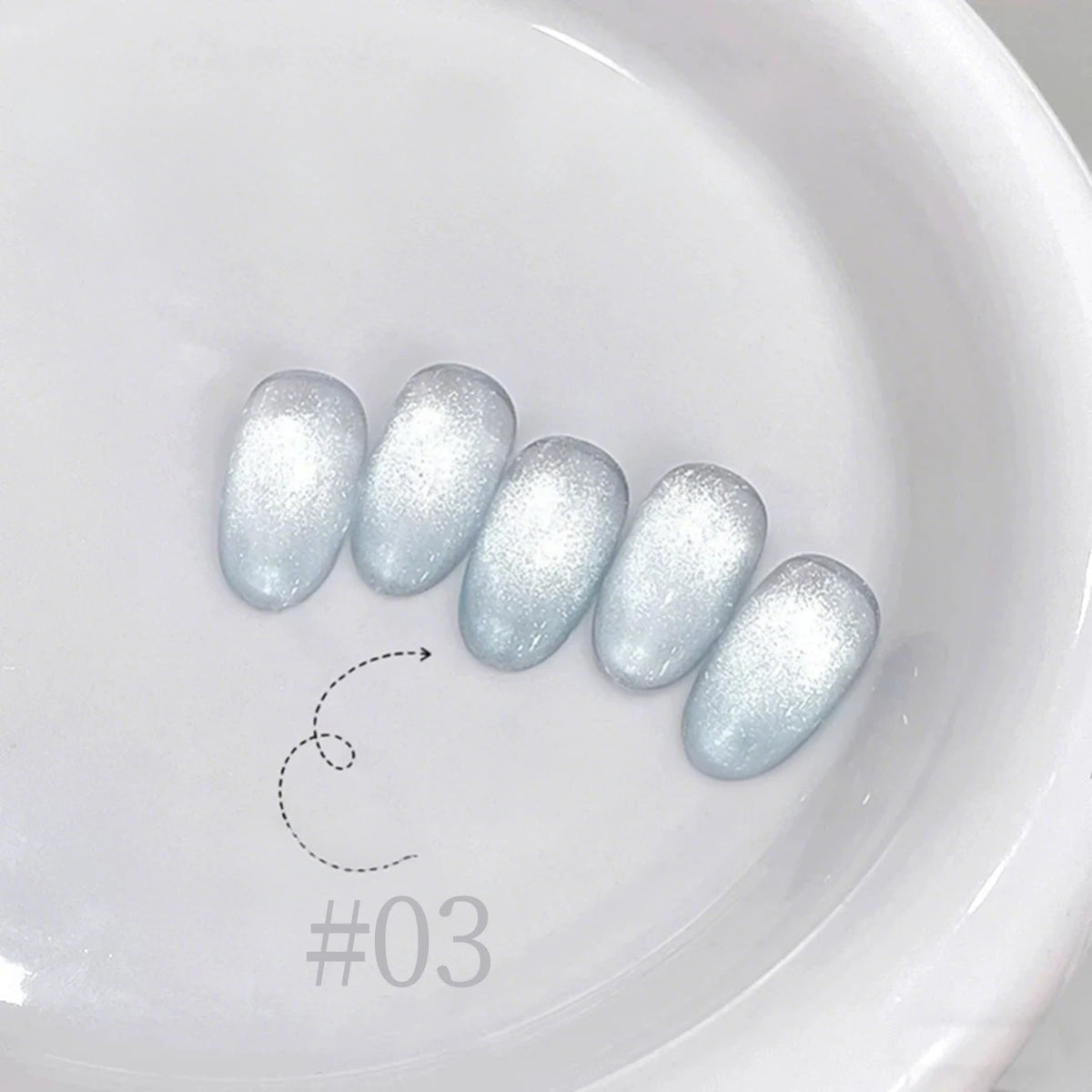 MN 12ML Autumn And Winter Ice Transparent Jelly Boiled Water Cat Eye Gel Nail Polish Perfect For Christmas Halloween White Nail