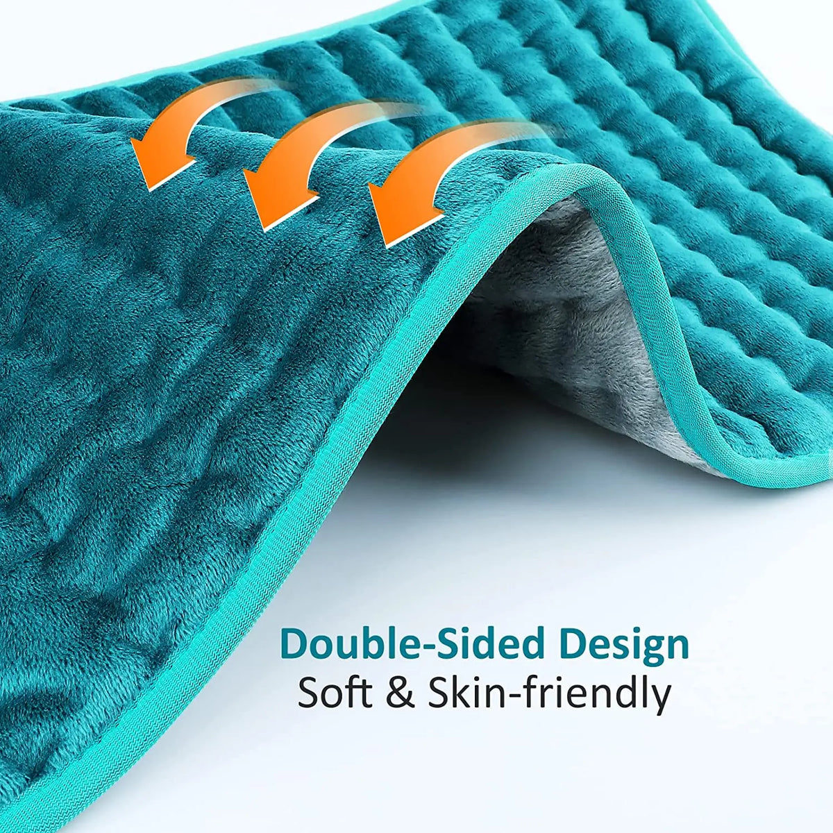 Electric Heating Pad Shoulder Back Leg Pain Relief Physiotherapy Winter Heater Timed Temperature Control Heating Blanket Mat