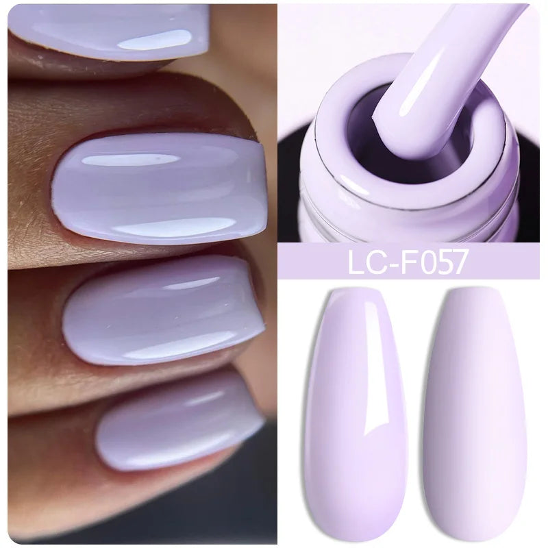LILYCUTE 7ml Champagne Rose Gold Glitter Gel Nail Polish Colorful Sparking Long Lasting Manicure Soak Off Nails Art Gel Varnish
