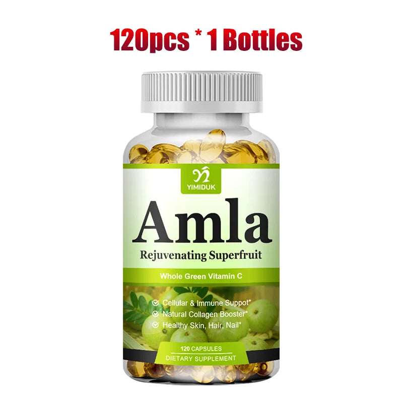 Buy 2 Get 2 Free! Pure Amla Vitamin Capsules, Boosts Immunity, Enhances Digestion, Natural Vitality & Wellness Support