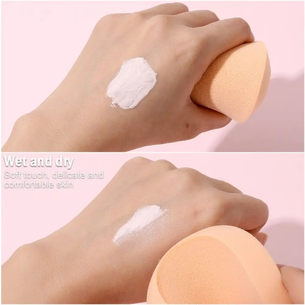 10pcs Make Up Accessories Tools Sponges Face Cleaning Powder Puff Round Shape Cosmetic Soft