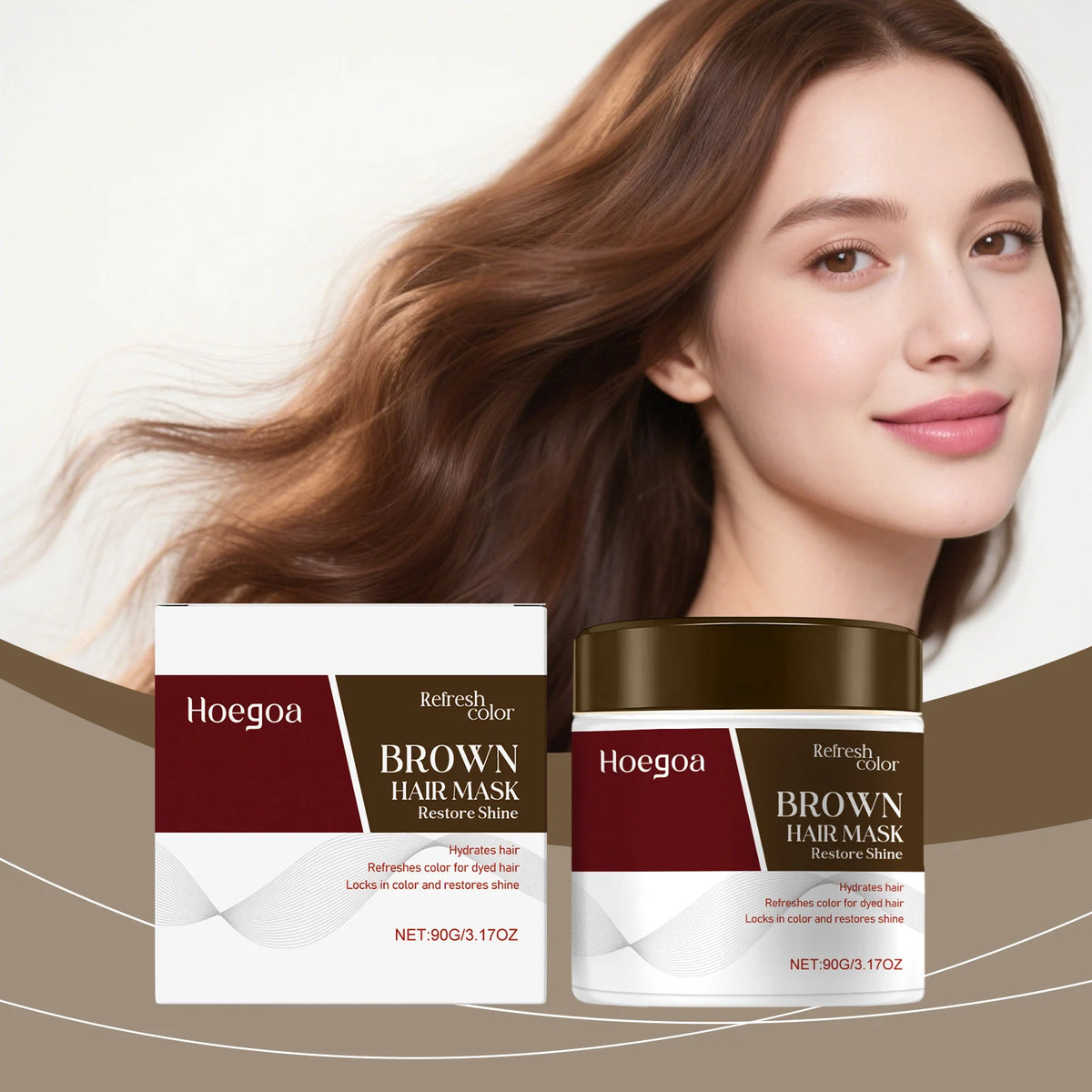 Color Boosting Conditioner Neutralizes Brass Yellow Tones Fade After Bleach Hair Dye Color Depositing Hair Mask For Red Brown