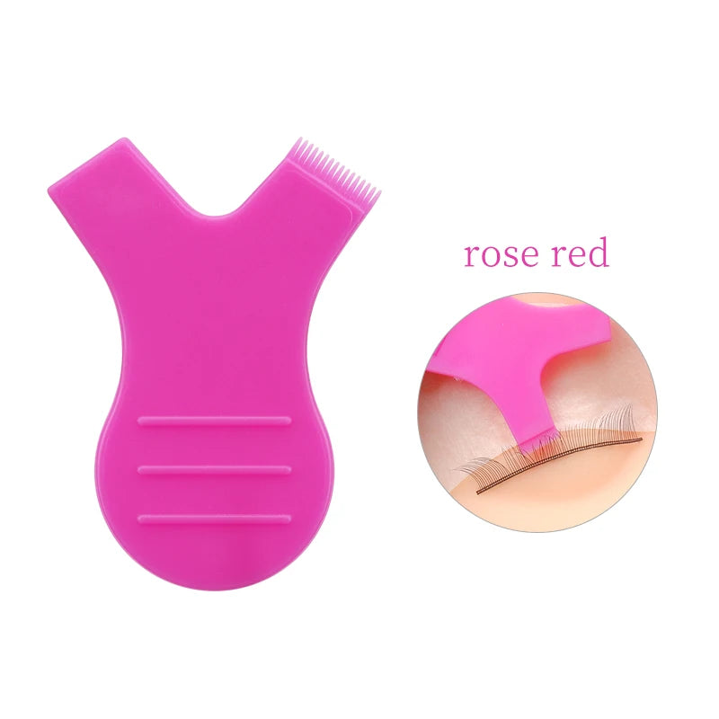 10/20 Pcs Reuseable Plastic Eyelash Brush Cleaning Y Shape Grafted lashes Mascara Brushes Eyelash Extension women Makeup Tools