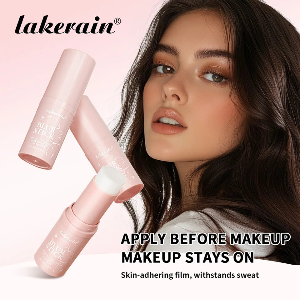 Blur Stick Invisible Pore Primer Moisturizing Face Primer Makeup Base Oil-control Water & Sweat Resistant Matte Barrier Primer