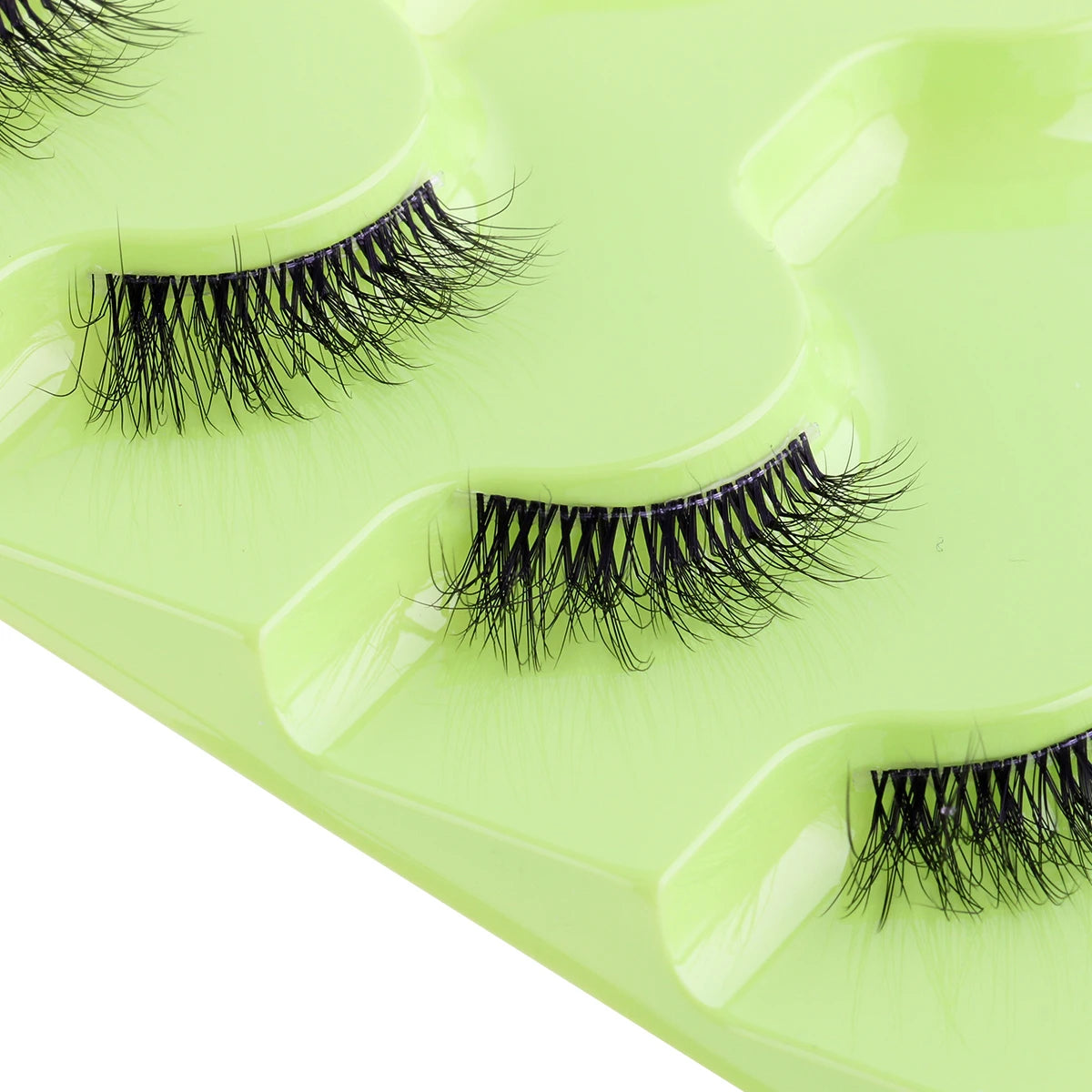 6/10 Pairs Half Lashes 3D Mink Lashes Faux Mink Fluffy Lash Soft Full Thick Wispy Eyelash Dramatic False Eyelashes Makeup