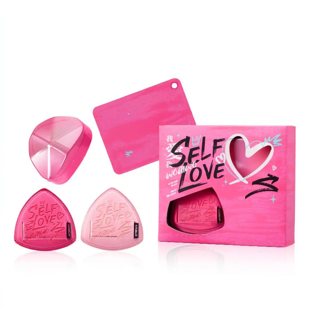 Rubycell Foundation Puff For For Lishu Makeup Sponge Cosmetic Tool Soft Applicator Face Powder Blending Dry Wet Finish Set