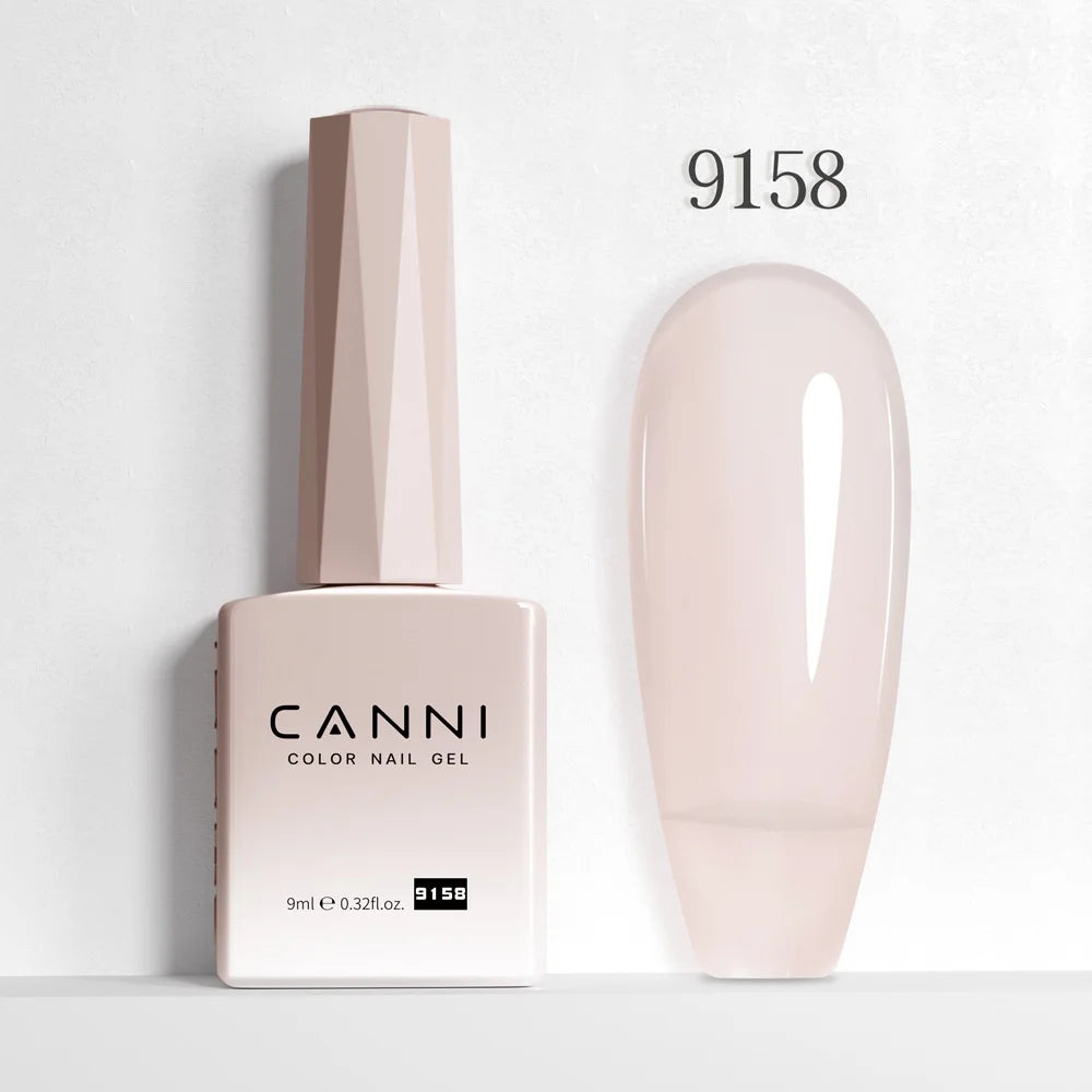 CANNI Christmas Color Gel Polish 9ml Hema Free TPO Free Nail Gel Polish Winter Colors Semi Permanent Gel Super Texture Brush
