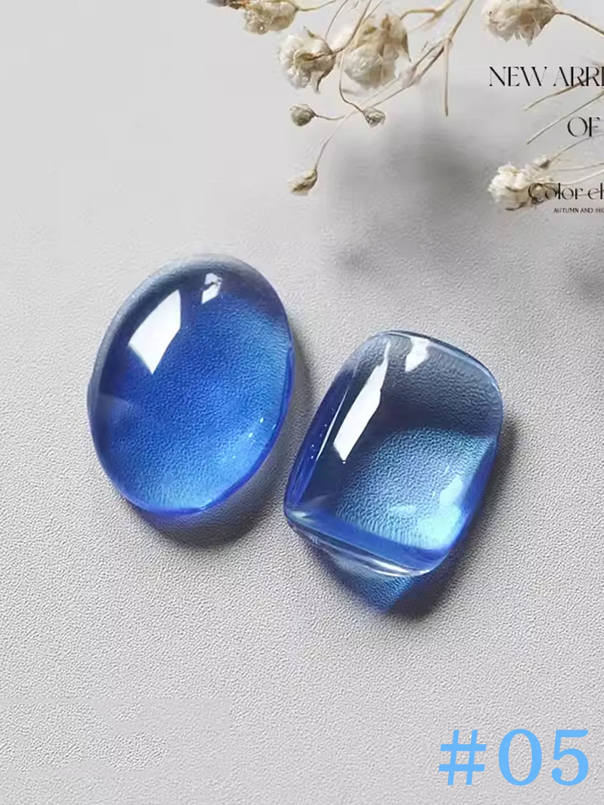 MIANEL 12ML Candy Glass Gel Nail Polish Set Ice-Clear Dopamine Spring Nails Fantasy Nail Art 1-10 Pcs