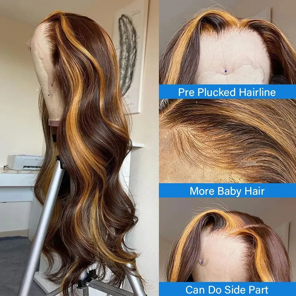 Navy Blue Light Pink Deep Wave Lace Front Wigs Free Part Long Curl Wavy Heat Fiber Synthetic Wig Makeup Cosplay Black Women Use