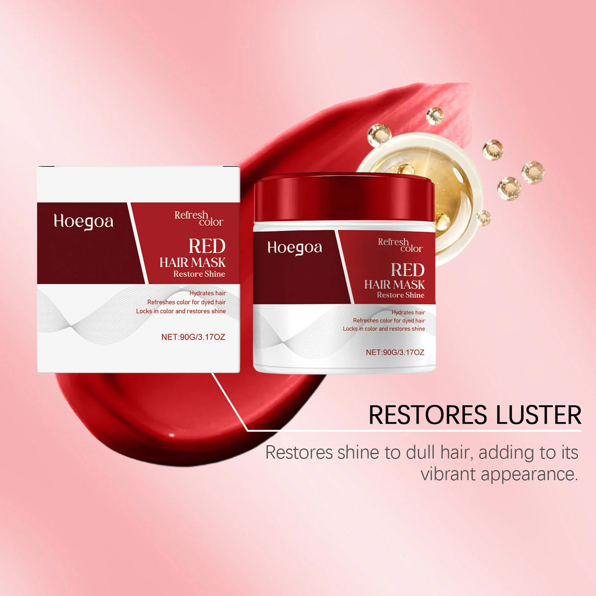 Color Boosting Conditioner Neutralizes Brass Yellow Tones Fade After Bleach Hair Dye Color Depositing Hair Mask For Red Brown