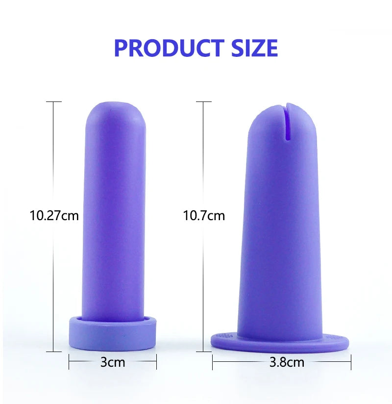 Disc/Cup Applicator Reusable Portable Medical Plastic Grade Booster Personal Hygiene Product Tampon Applicator