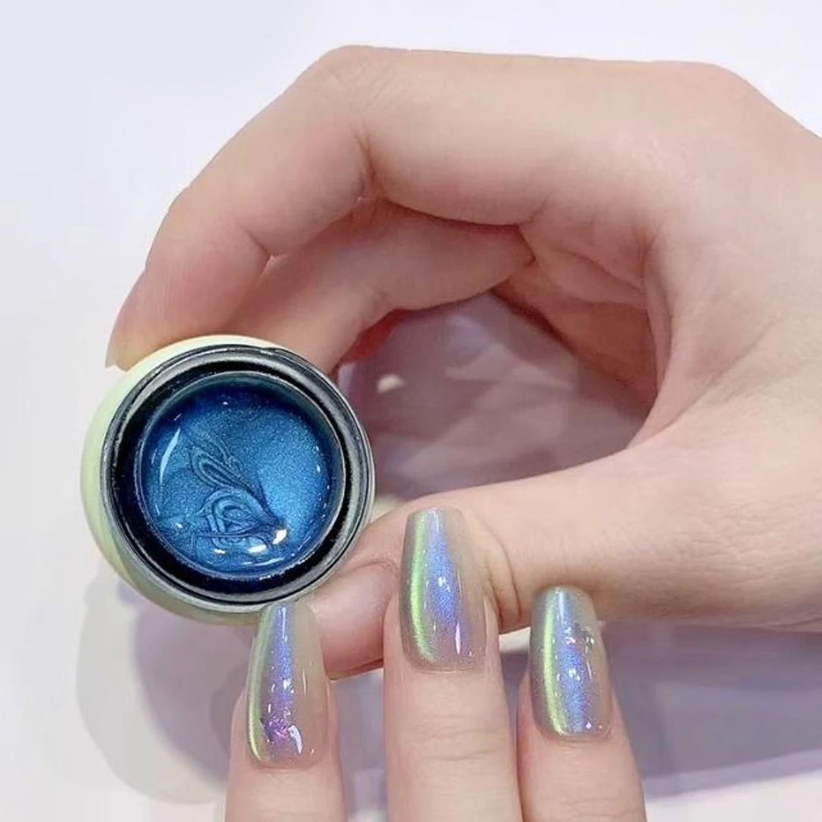 MIANEL 2026 New 12ML Aurora Night Cat Eye Gel Nail Polish Flash Sparkle Holographic Crystal Dual Light Silk Glass Bead Nail Art