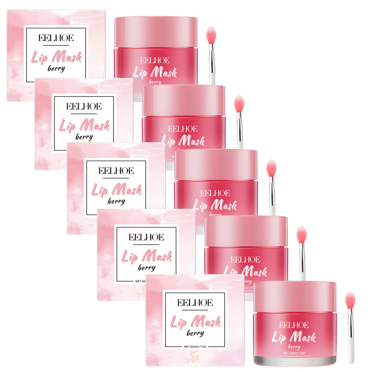 20g EELHOE Moisturizing and Hydrating Sleep Lip Mask – Cleans Dead Skin, Moisturizes Dry Lips, Keeps Them Hydrated and Soft