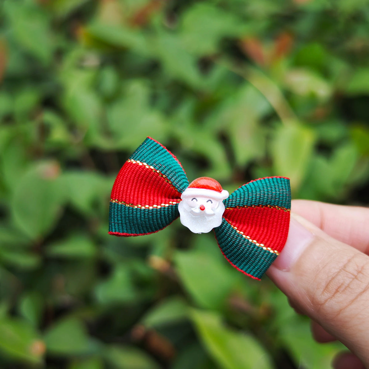20Pcs Christmas Pet Hair Clips Santa Snowman Bowknot Dog Cat Hair Barrettes Puppy Kitten Holiday Party Grooming Hair Accessories