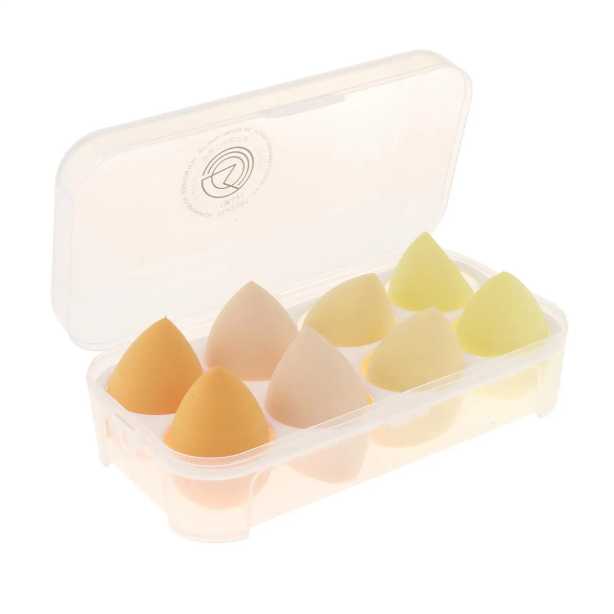 Makeup Sponge Holder Soft Round Sponge for Cleaning Makeup and Applying Foundation Powder for Beauty