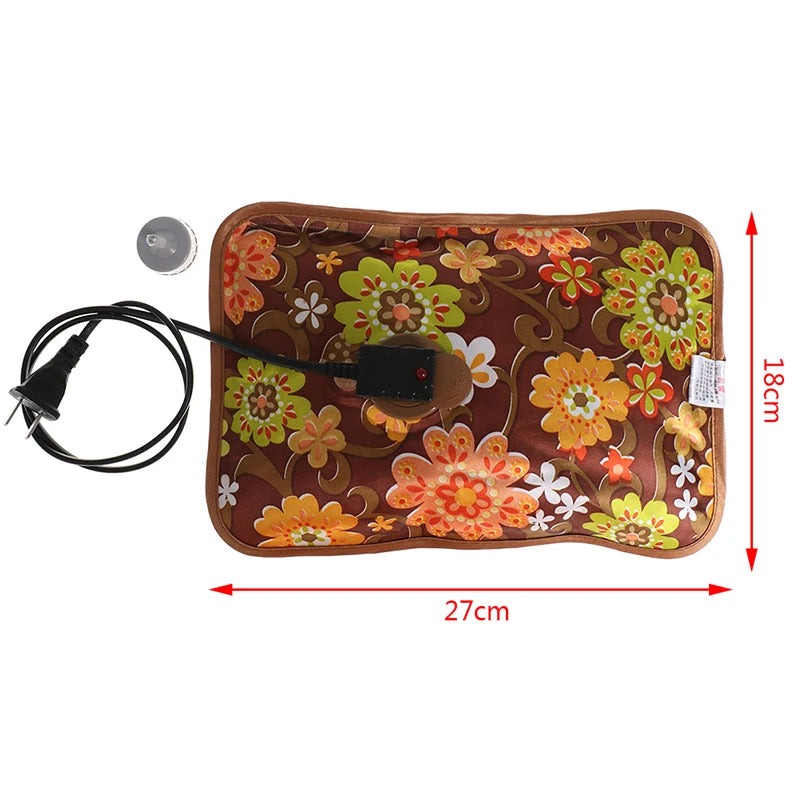 1 Set Rechargeable Electric Hot Water Bag Bottle Hand Warmer Heater Bags For Winter Hand Warmer Heat Pack Color Random