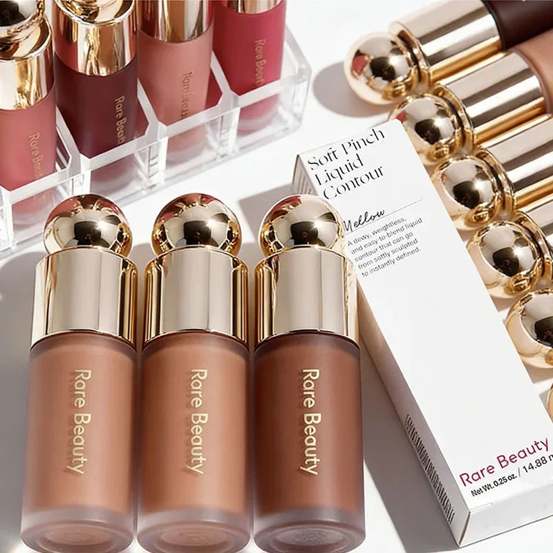 Fashion Rare Beauty 3D Face Contour Bronze Shade Smooth Lasting Natural Nose Shadow Waterproof Face Highlight Brighten Makeup