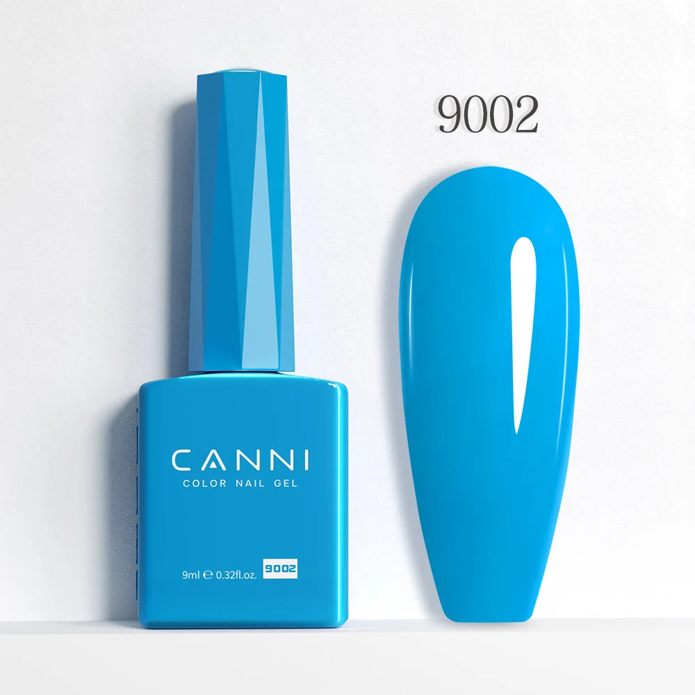CANNI Hema Free Nail Gel Polish Christmas Red Color Collection Semi Permanent Nail Dehydrator Primer 9ml French Gorgeous Color