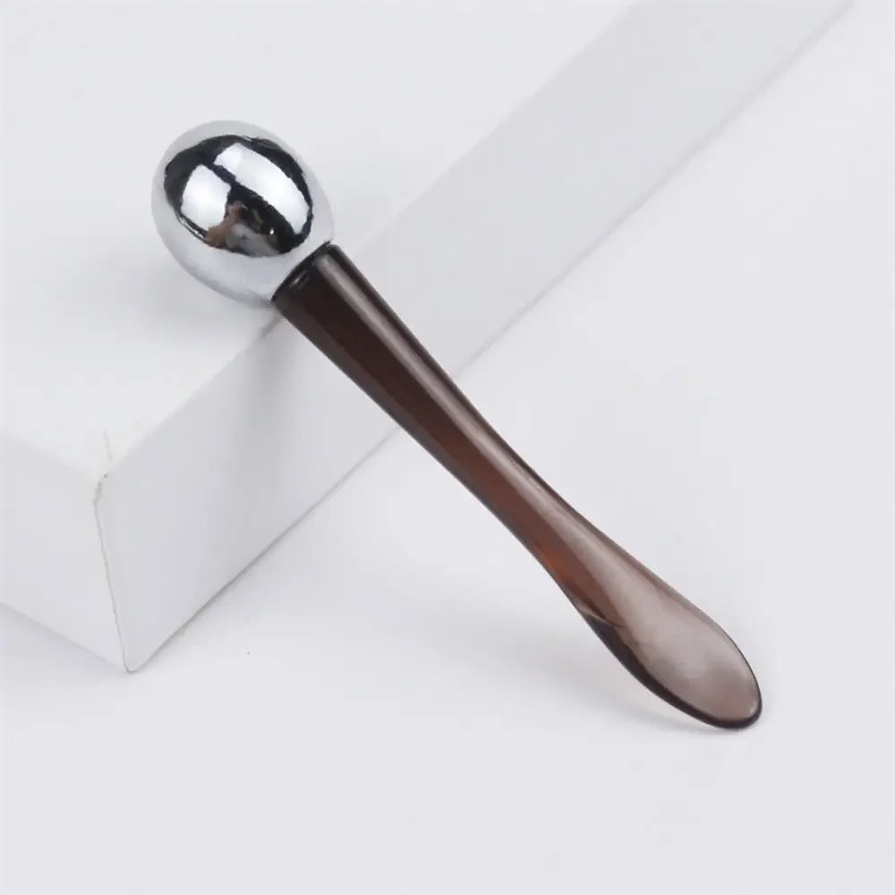 Practical Double-end Eye Roller Massage Stick Anti Wrinkle Durable Eye Cream Applicator Simple Skin Care Tool
