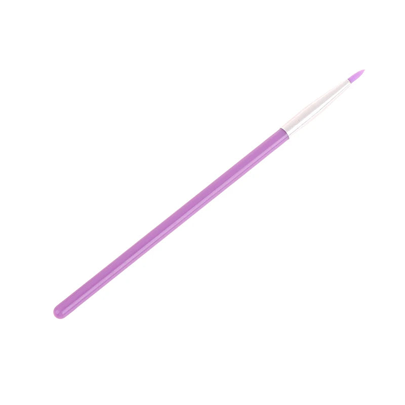 Silicone Concealer Brush Eye Makeup Assist Brush Eyeliner Brush Eye Shadow Eyebrow Details Nail Painting Tools Nail Art Brush
