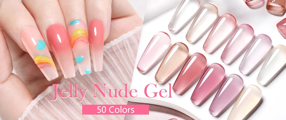 BORN PRETTY 130Colors Nail Gel Polish 10ml Vernis Semi Permanent Nail Art Manicure Soak Off LED UV Gel Nail Polish Nail Supplies