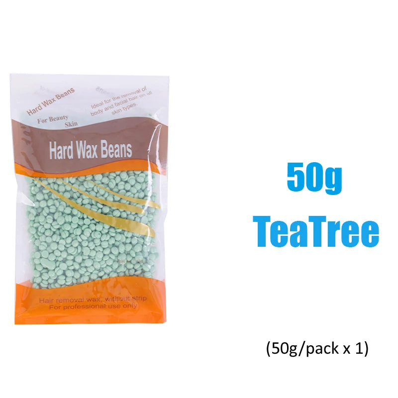 2026 Depilatory Wax Beans Hard Wax for Heating Machine Painless Hot Film Bikini Line Face Legs Body Hair Removal Treatment