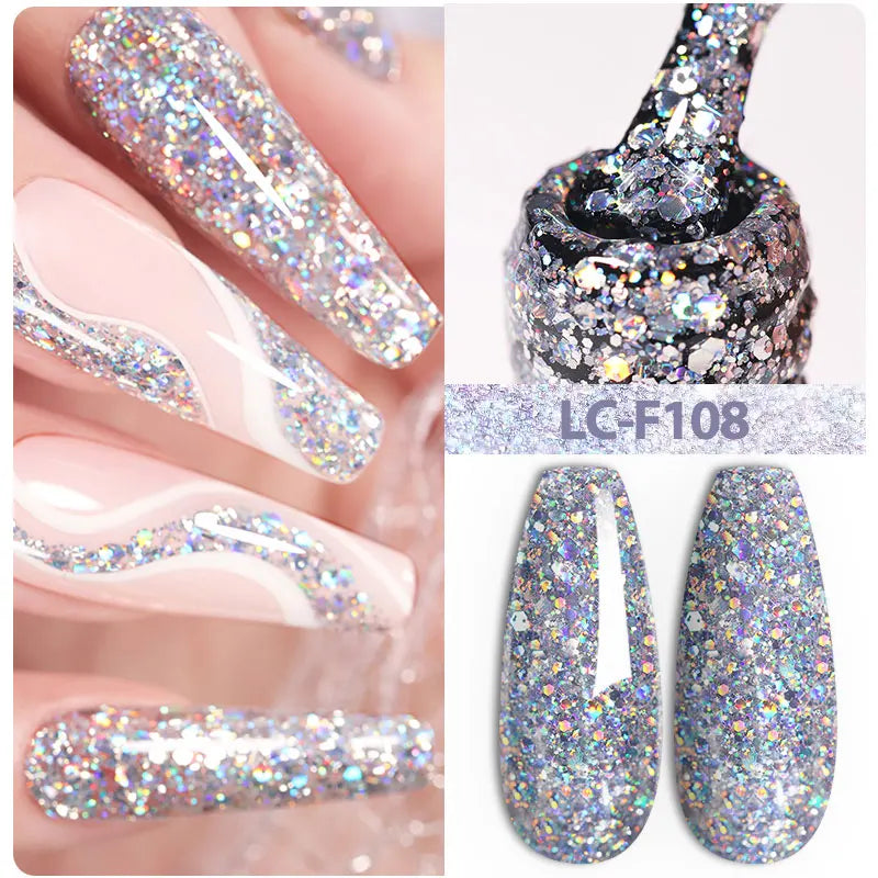 LILYCUTE 7ml Top Coat Function Gel Nail Polish Semi-permanent Soak off Reinforcement Base Gel For Nails Tools Gel Varnish