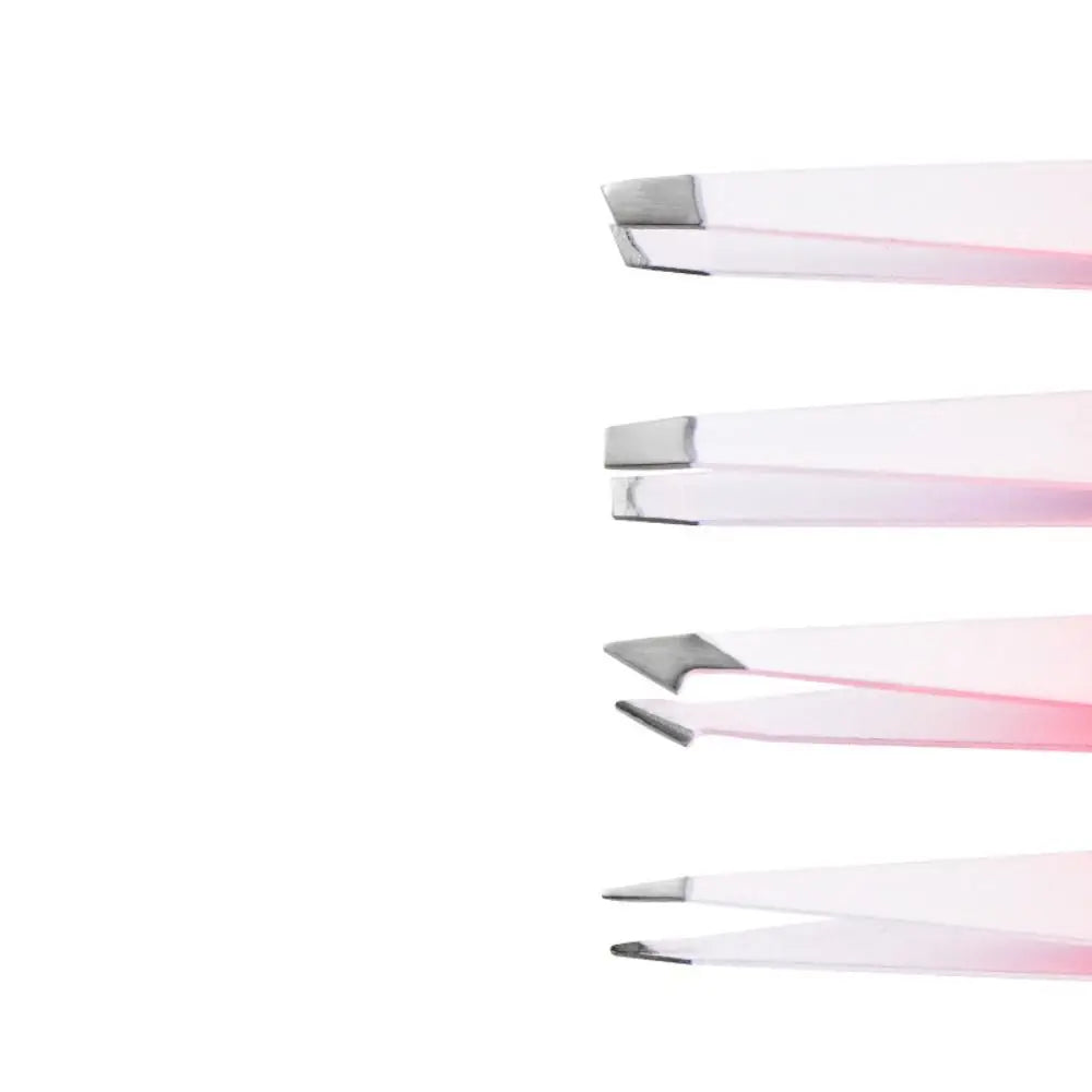 Colorful Eyebrow Pliers Stainless Steel Hair Removal Eye Brow Tweezer Multipurpose Eyelash Extension Oblique Mouth Tip Make Up
