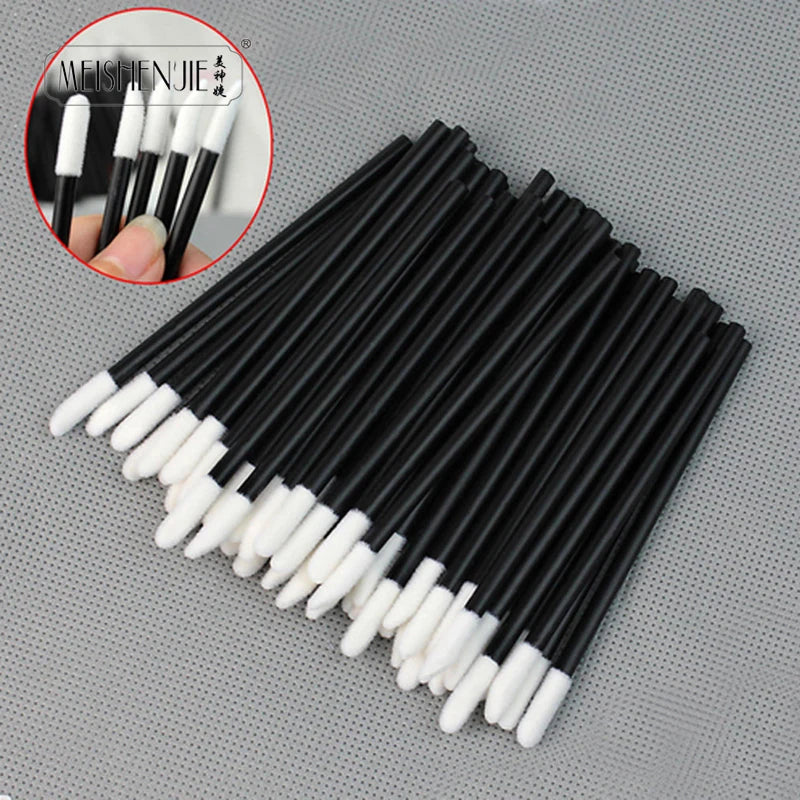 5/100 Pcs MicroBrush Eyelashes Extension Individual Lash Removing Swab Micro Brush For Eyelash Makeup Tools