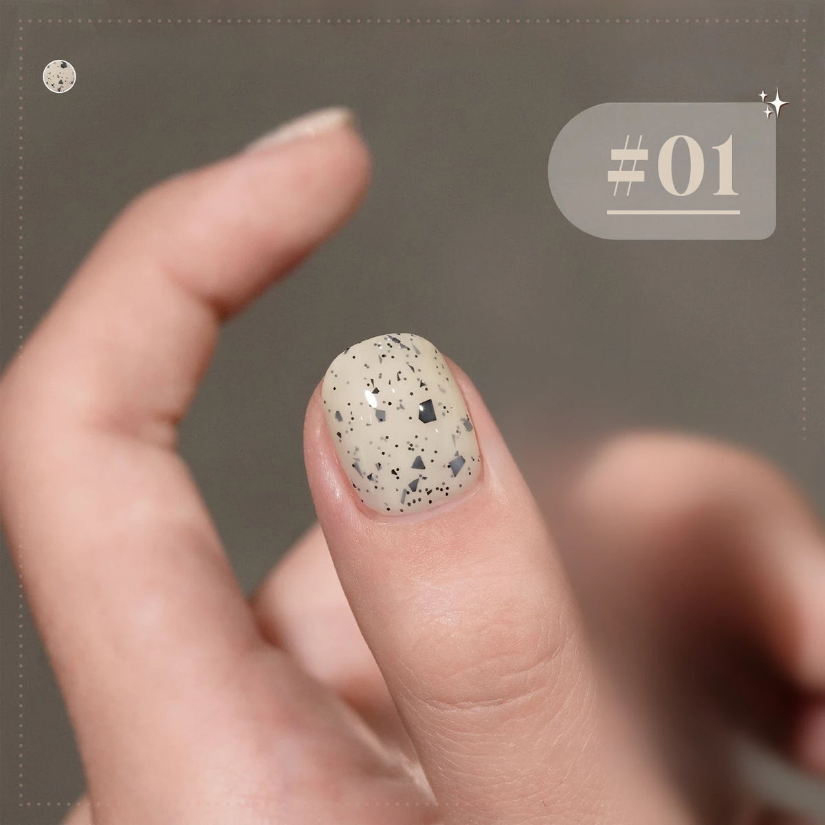 MIANEL 10ml 1-12pcs Christmas Nails Gold Sequins Nail Polish Gel Vernis Semi Permanent Nail Art Soak Off LED UV Nail Polish Gel