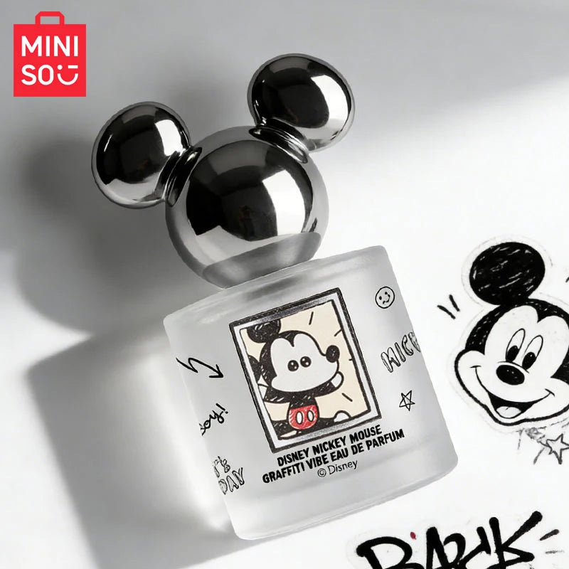 MINISO & MICKEY Women Perfume Original Luxury Floral Fragrance For Woman Spray 50ML Girl Birthday Present Children Gift