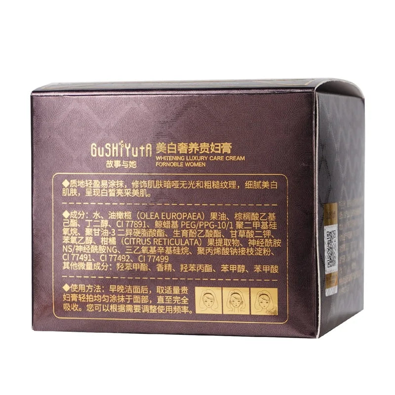 New Lady Face Whitening Cream For Dark Skin Spots Scar Snow White Cream Day Night Face Cream For Skin Whitening Korean Skin