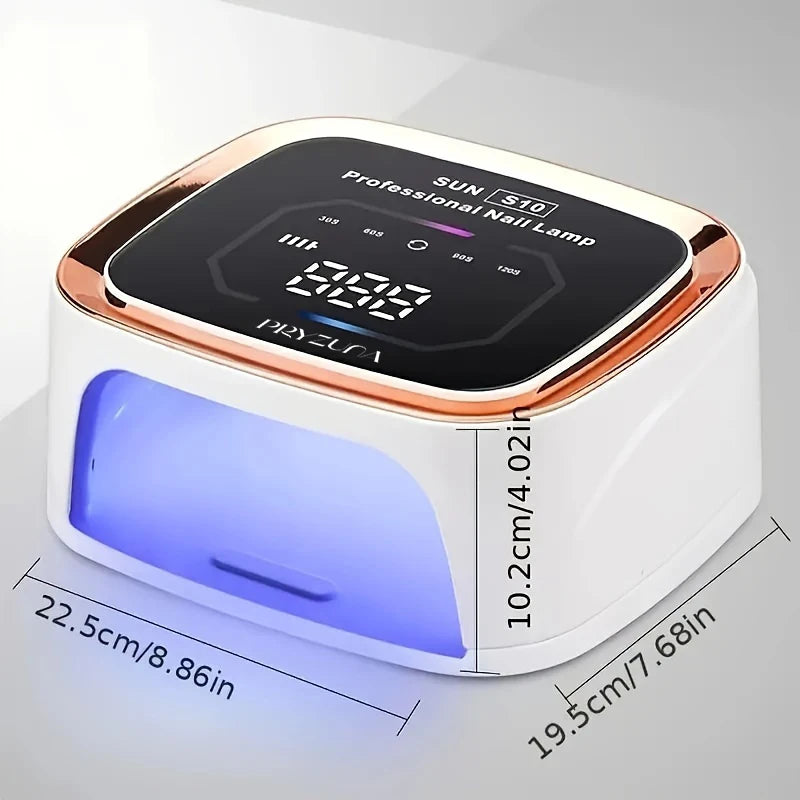 36 LEDS Rechargeable Nail Dryer Cordless Lamp 108W for Manicure and Curing All Gel Nail Polish at Home DIY Salon