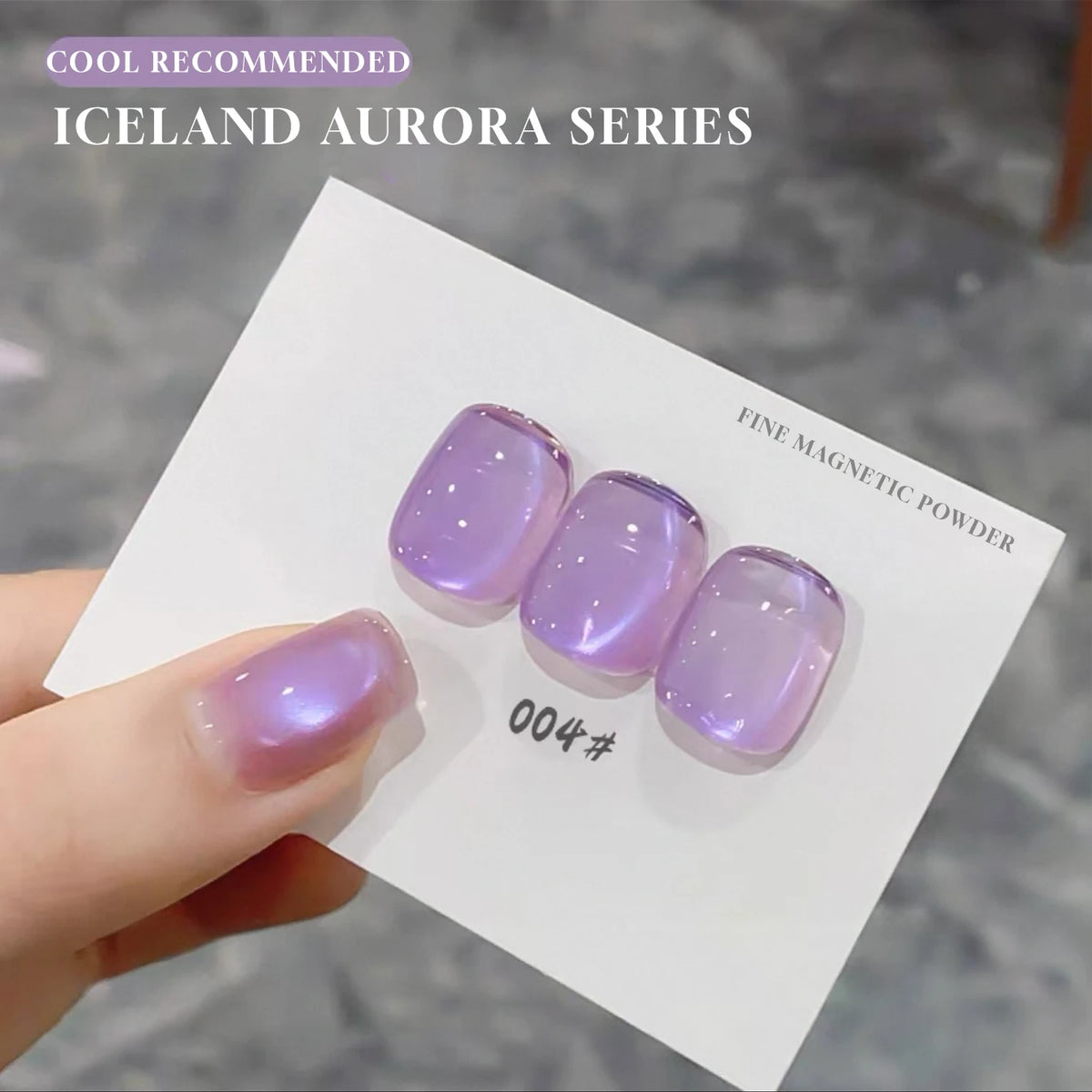 MIANEL 2026 New 12ML Aurora Night Cat Eye Gel Nail Polish Flash Sparkle Holographic Crystal Dual Light Silk Glass Bead Nail Art
