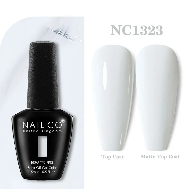 NAILCO 15ml TPO-Free Nail Gel Polish Vernis Semi Permanent Nails Art Manicure Design Hybrid Remover Gel Top Coat Ongle Gel UV