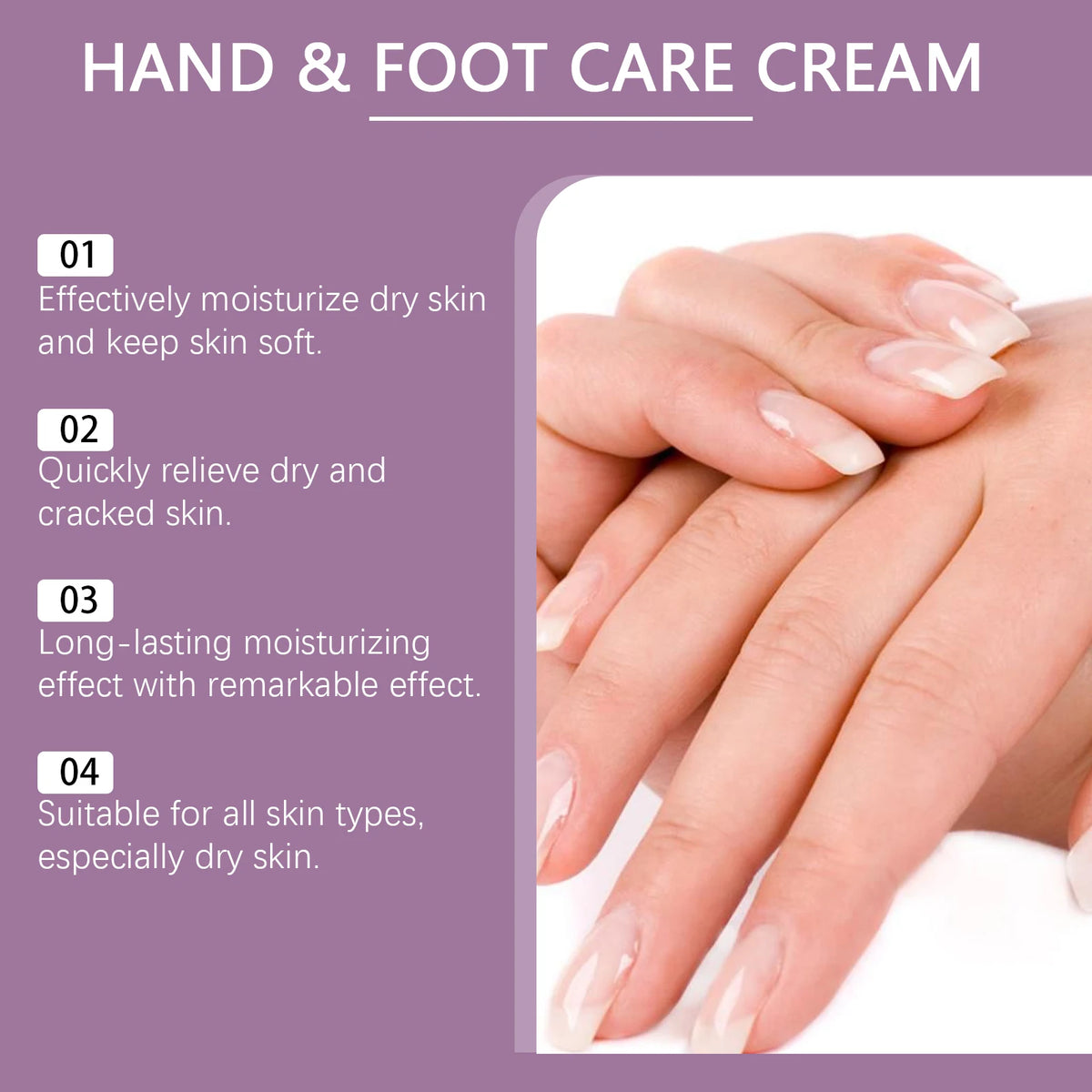 10% Urea Foot Cream Stick Moisturizing & Exfoliating, Cracked Heel Repair Deep Hydration for Dry Feet Long Protection Hand Cream