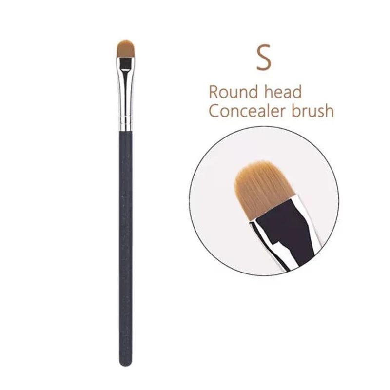 Ultra-thin Foundation Concealer Brushes 4-type Sizes Professional Liquid Foundation Cream Soft Hair Makeup Brush Make Up Tools