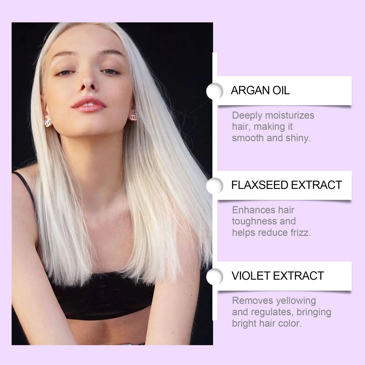 Hair Oil Treatment For Dry Damaged Frizz Hair Smooth Shine Split Ends Repair Moisturizer Nourishing Serum Leave-in Conditioner