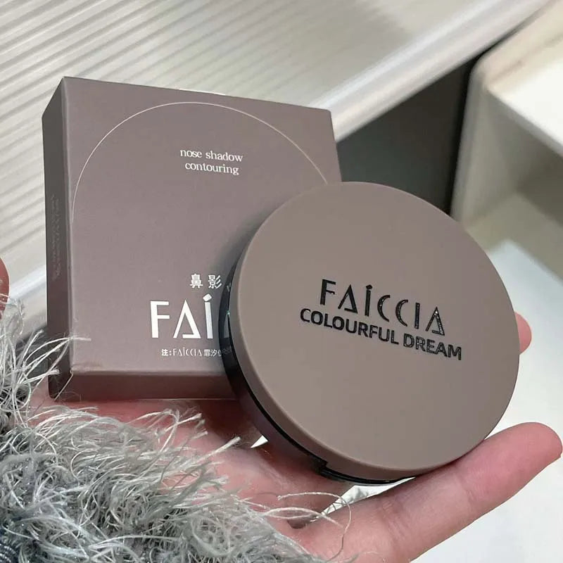 Monochrome Nose Shadow Contour Palette Natural Matte Cement Grey 3D Facial Bronzer Powder Cosmetic Highlight Brighten Contouring