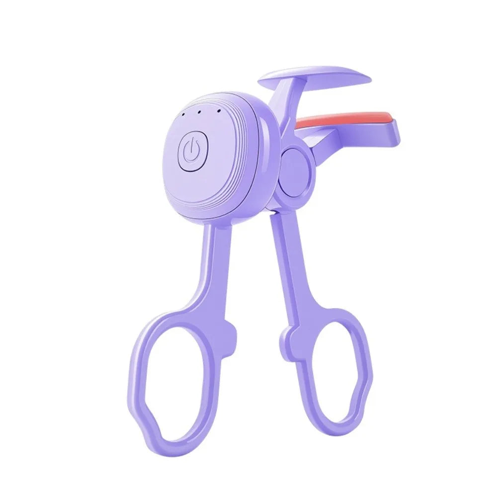 Long Lasting Electric Eyelash Curler Quick Heating Soft Silicone Heated Lash Curler USB Rechargeable Portable Lightweight
