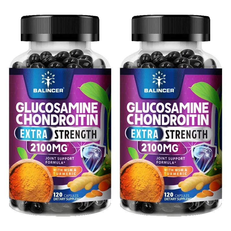 Balincer Supplement Glucosamine 2100mg with Chondroitin |Joint Mobilization, Helps with Joint Mobility |Joint Support Supplement