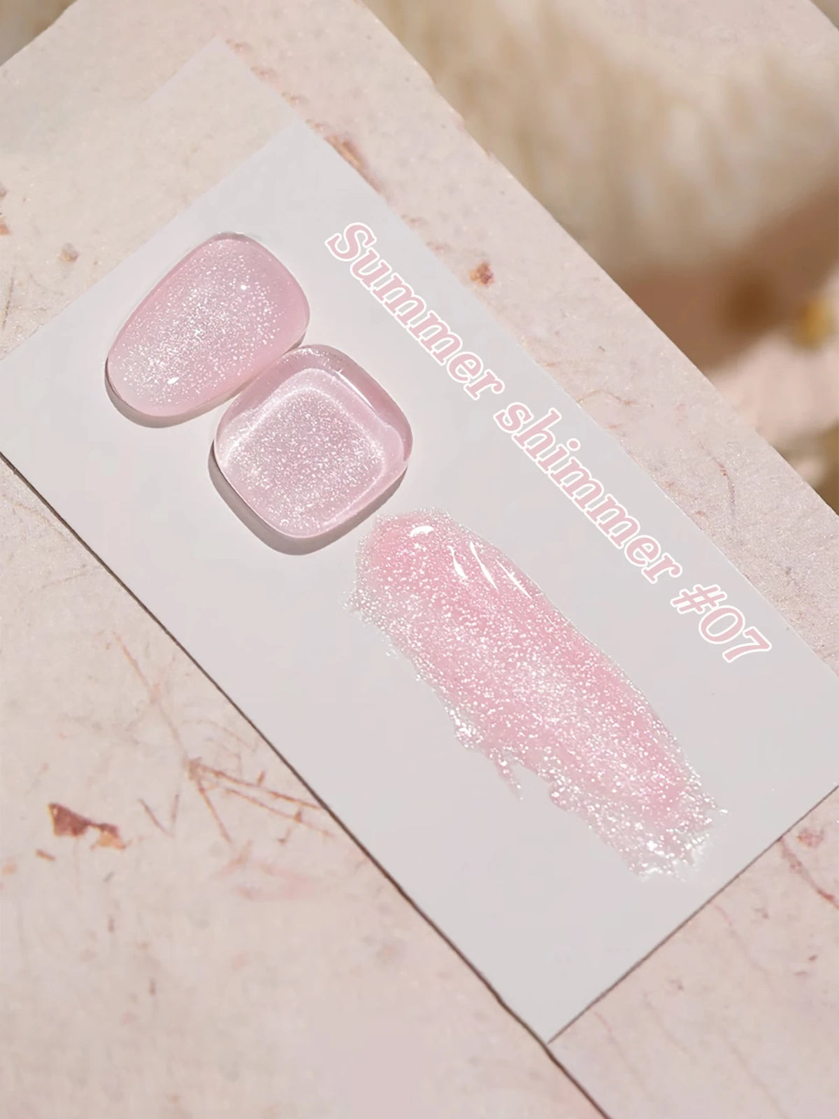 MN 1-9PCS Pink Blue White Green Color Series Gel Nail Polish With Strobe Glitter Brocade Diamond Gel Polish