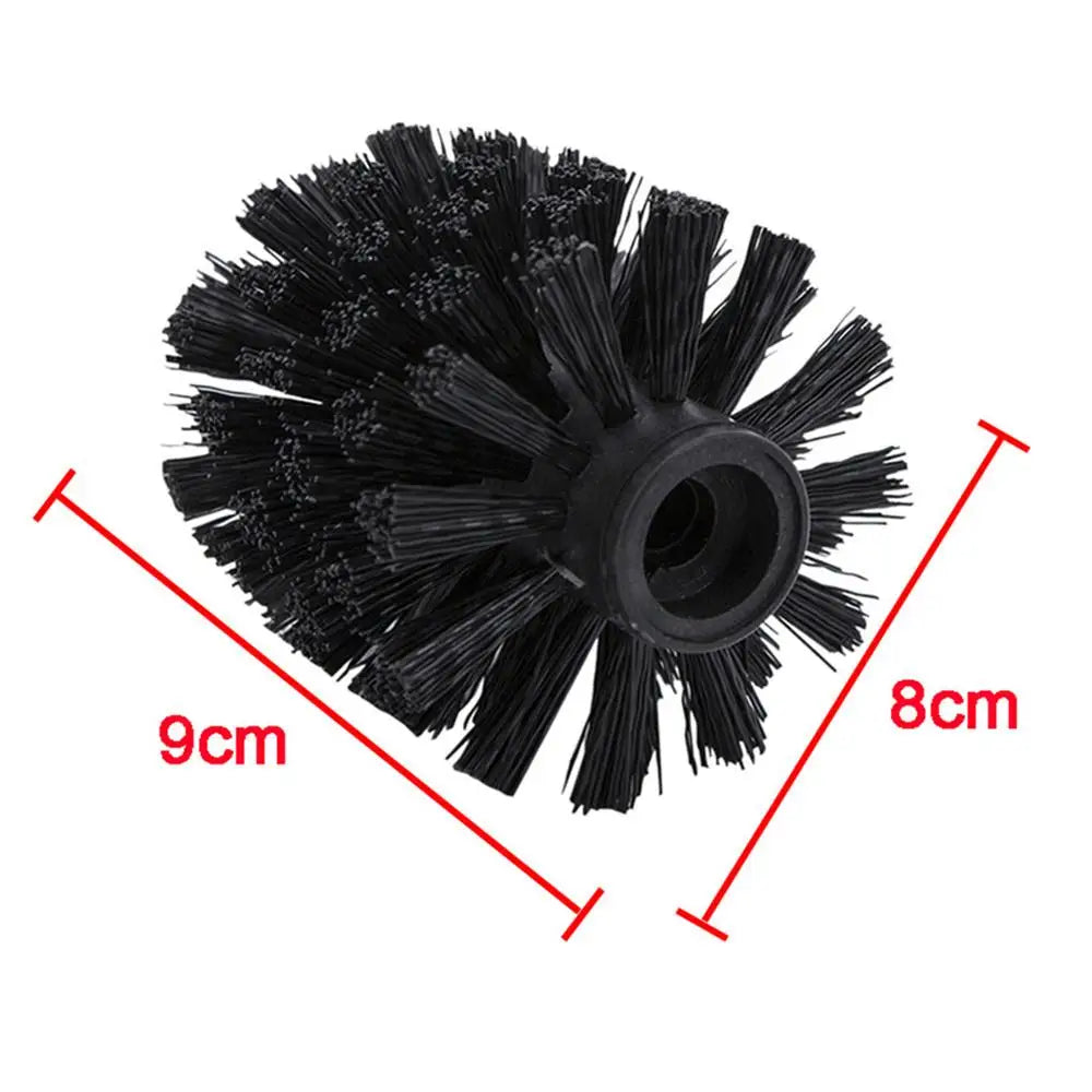 Universal Replacement Toilet Brush Head Holder White Black Clean Spare Tools Toilet Bowl Brush Home Bathroom Supplies