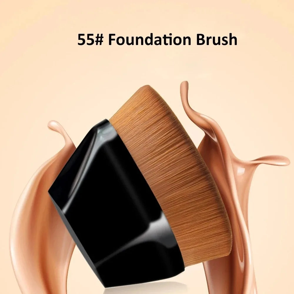 New Magic Makeup Brush Beauty Powder Face Blush Brushes Portable Professional Foundation Brush Large Cosmetics Soft Base Make up