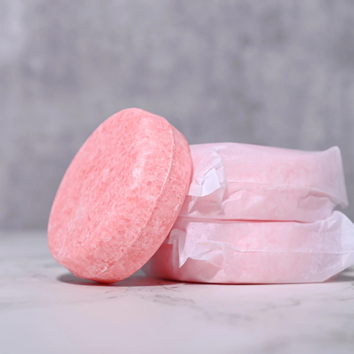 3pcs/box Damascus Rose Perfume Solid Shampoo Bar Deep Cleaning Moisturizing Hair Care Hand Soap