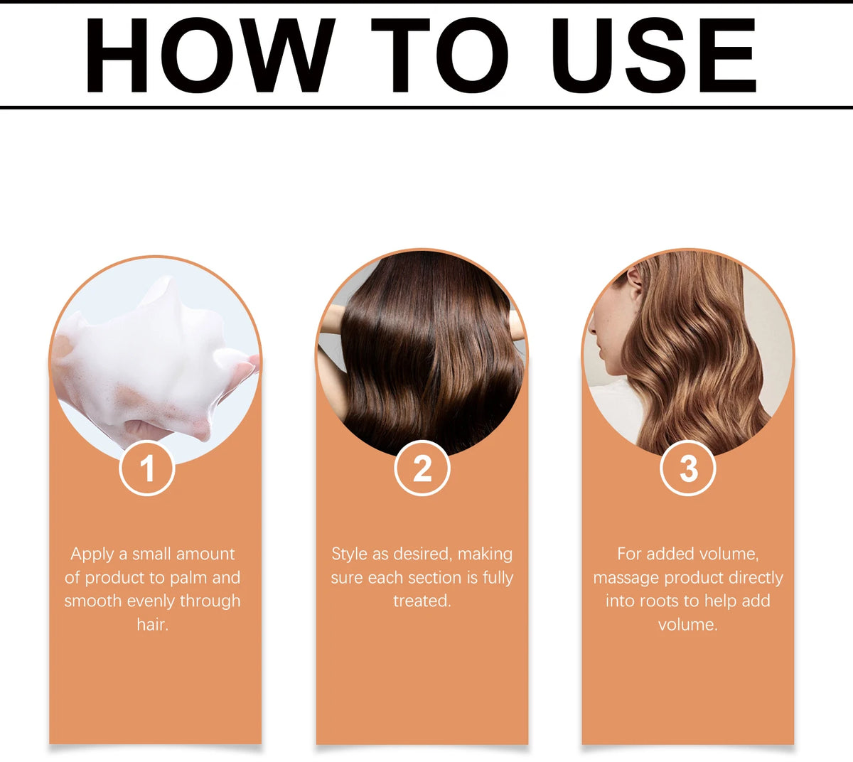 Volumizing Mousse For Curly Hair Lightweight Foam For Bouncy Curls And Natural Hold With Rice Protein And Ylang Ylang Extract