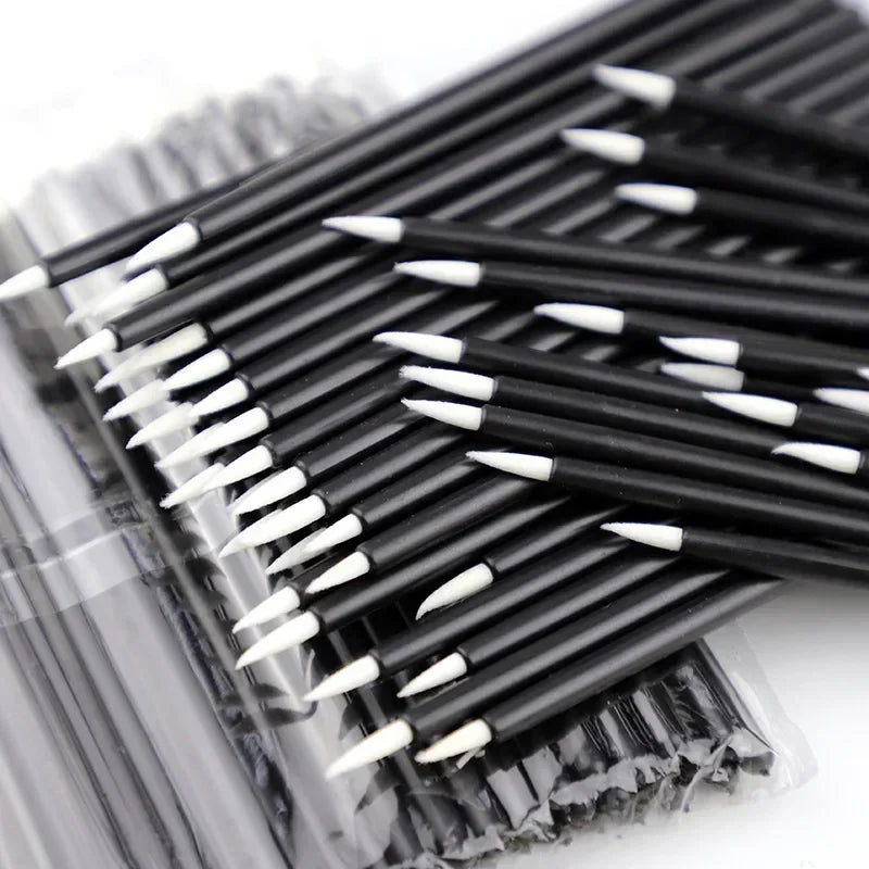 50/100PCS Disposable MakeUp Lip Brush Lipstick Gloss Wands Applicator Make Up Must-Have Cosmetic Tools