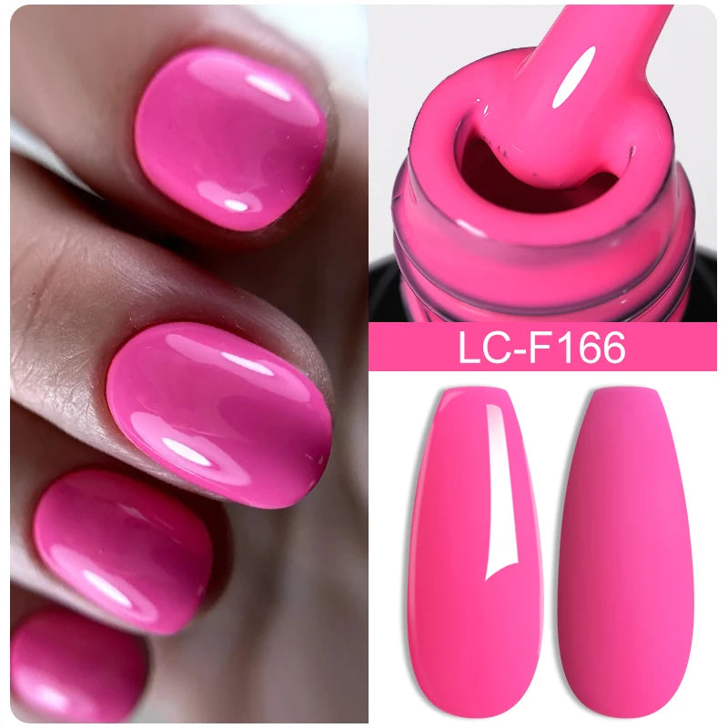 LILYCUTE 7ml Champagne Rose Gold Glitter Gel Nail Polish Colorful Sparking Long Lasting Manicure Soak Off Nails Art Gel Varnish